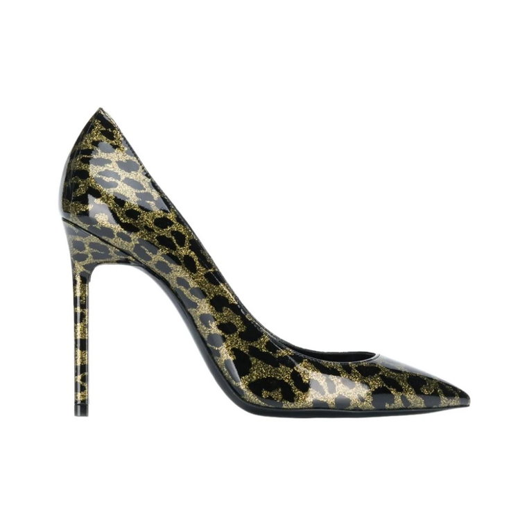 Leopard Print Anja 105 Pumps Saint Laurent