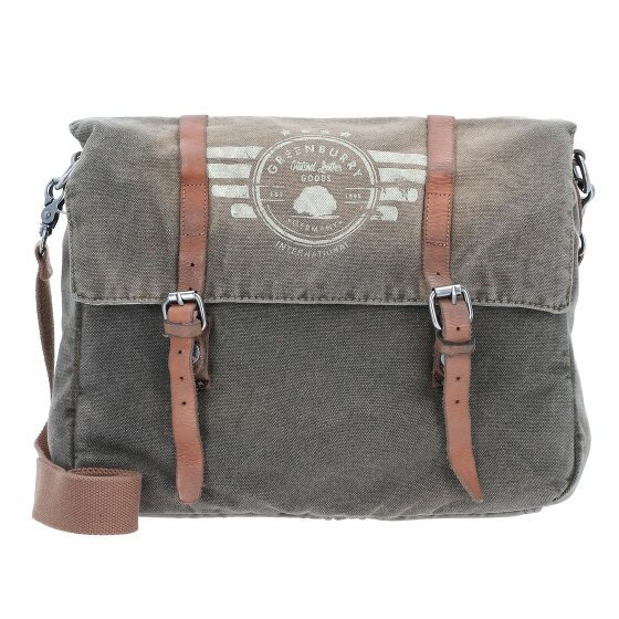 Greenburry Vintage Aviator Messenger 33 cm khaki