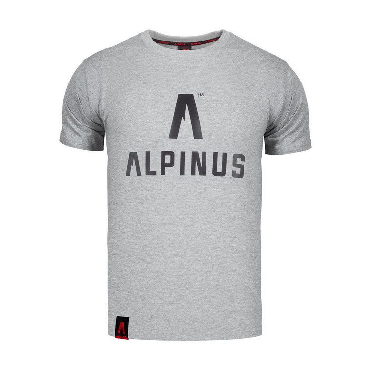 Koszulka trekkingowa męska Alpinus Classic szara