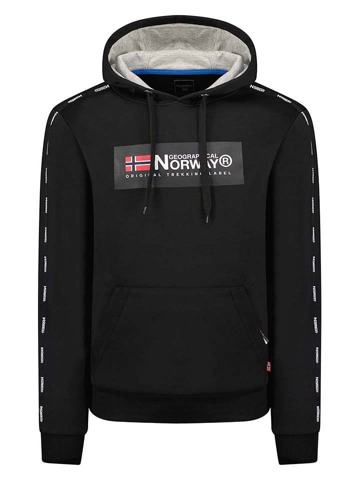 Geographical Norway Bluza "Gathlete" w kolorze czarnym