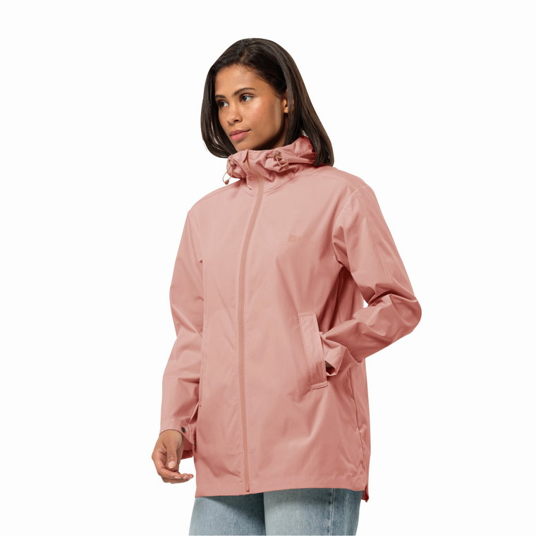 Damska kurtka softshellowa DESERT WIND JKT W rose dawn - XS