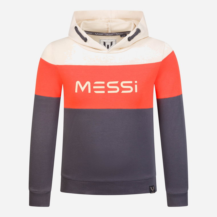 Bluza z kapturem chłopięca Messi S49415-2 122-128 cm Piaskowa (8720815175268). Bluzy z kapturem chłopięce