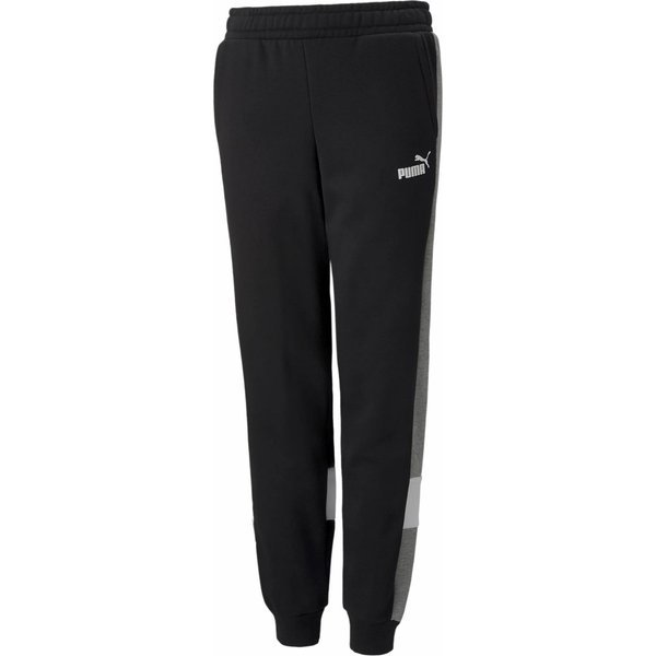 Spodnie juniorskie Essentials+ Colourblock Youth Sweatpants Puma