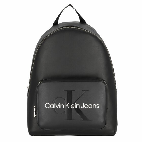 Calvin Klein Jeans Sculpted Plecak 40 cm Komora na laptopa black-metallic logo