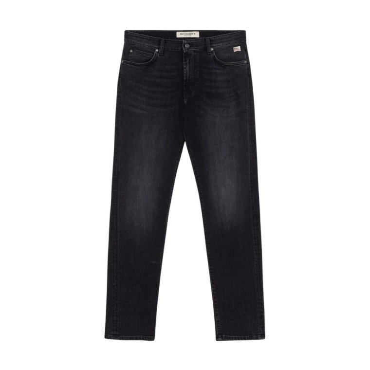 Czarne Jeansy Slim Fit Carlin Roy Roger's