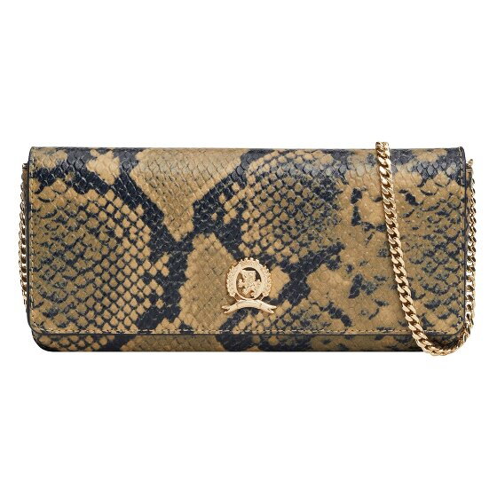 Tommy Hilfiger Luxe Leather Kopertówka Skórzany 19.5 cm snake