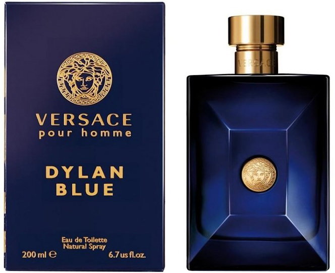 Woda toaletowa męska Versace Dylan Blue 200 ml (8011003826490). Perfumy męskie