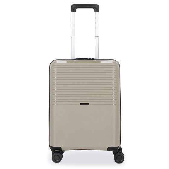 d&n Travel Line 4000 Wózek kabinowy 4-kołowy 55 cm taupe