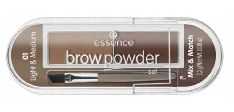 Essence Brow Powder Set 01 Zestaw do brwi 2,3g
