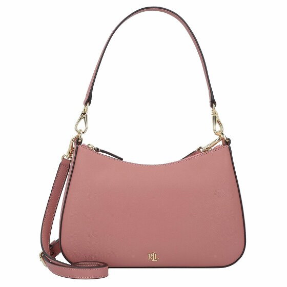 Lauren Ralph Lauren Danni Torba na ramię Skórzany 26.5 cm pink mahogany