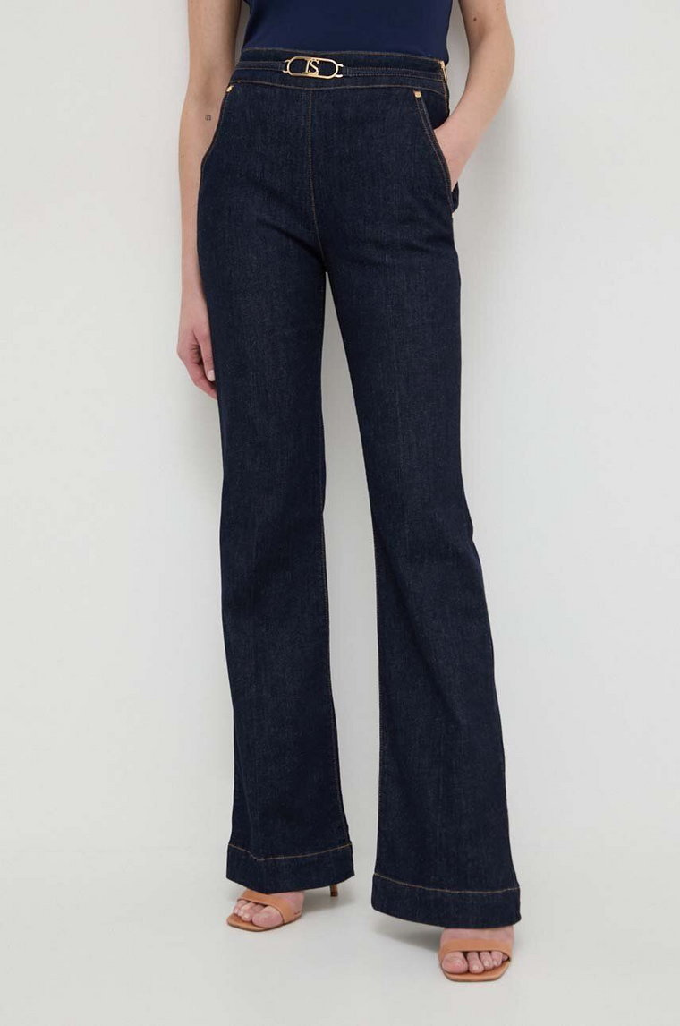 Luisa Spagnoli jeansy damskie high waist