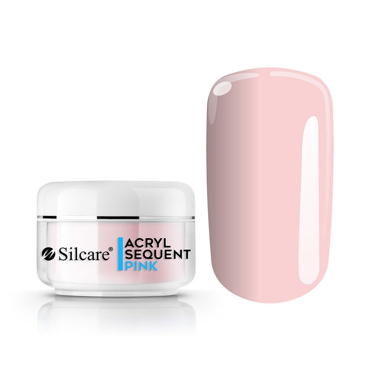 Silcare, Akryl Sequent ECO Pro Pink, 12 g