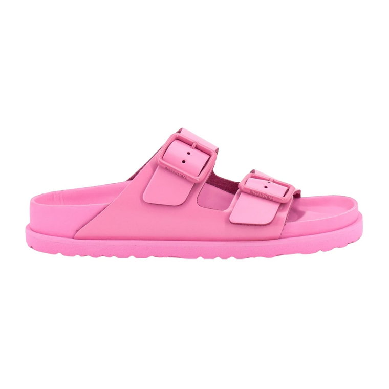 Różowe Skórzane Slidery Ss23 Birkenstock