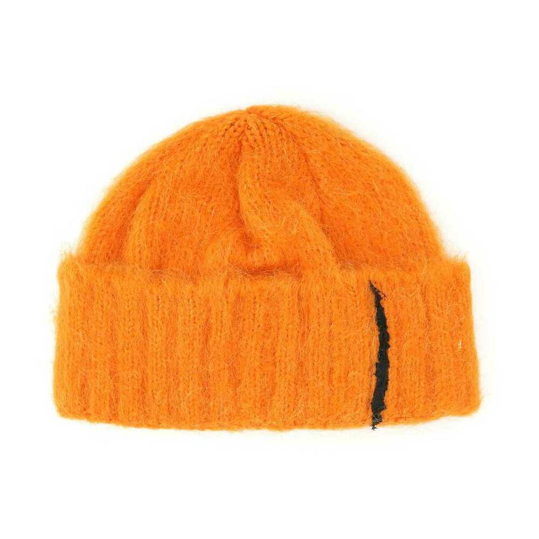 Orange Alpaca Blend Rivington Czapka bez daszka Hat Ader Error