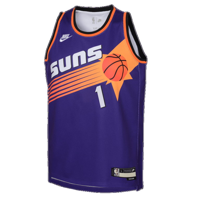 Koszulka dla dużych dzieci Nike Dri-FIT NBA Swingman Devin Booker Phoenix Suns - Fiolet