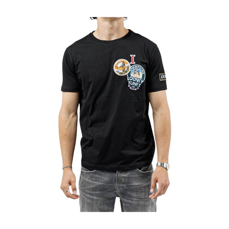 Looney Tunes Small Patch T-shirt Iceberg