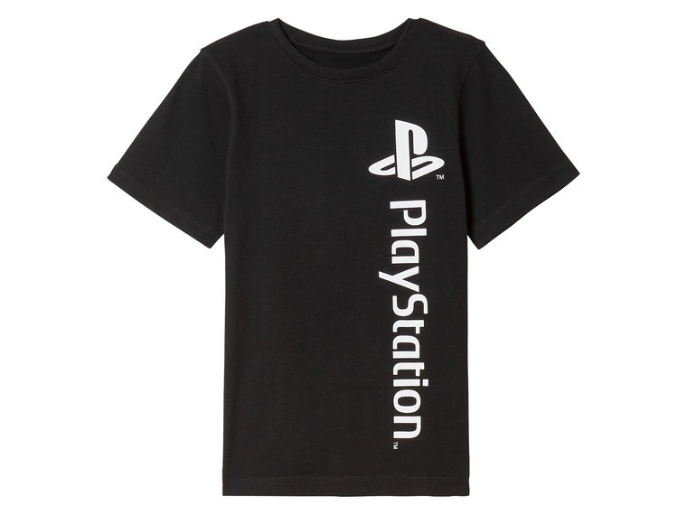 T-shirt dziecięcy z nadrukiem (122/128, Wzór Playstation)