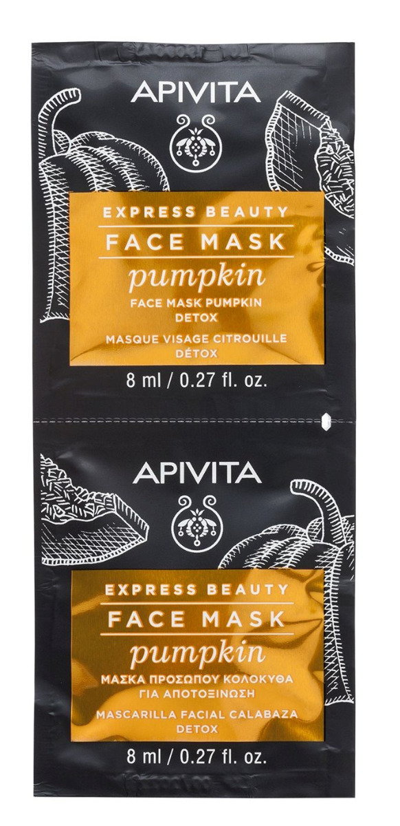 Apivita Express Beauty Dynia - detoksykująca maseczka do twarzy 2x8ml