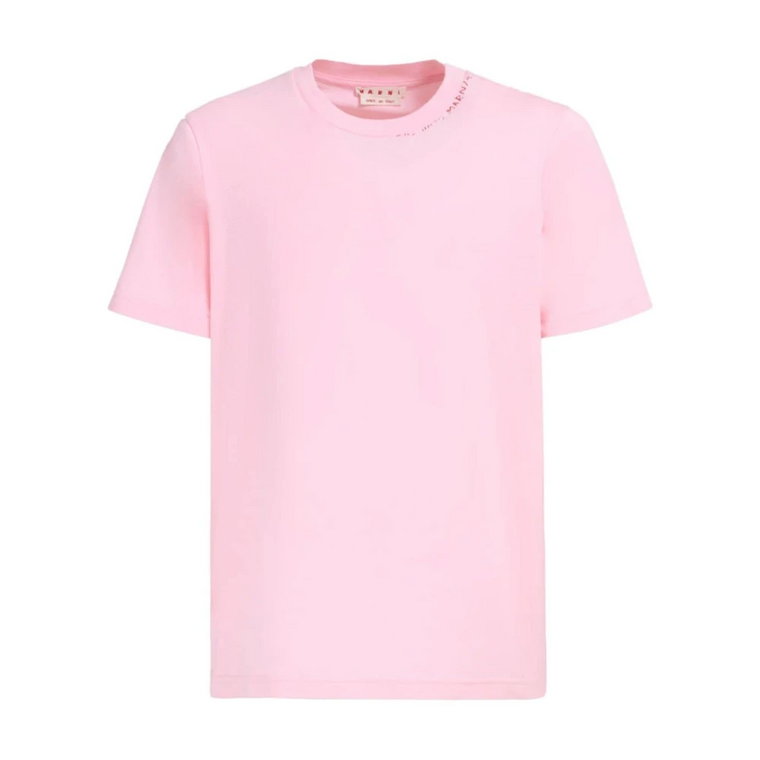 Różowe T-shirty i Pola Marni