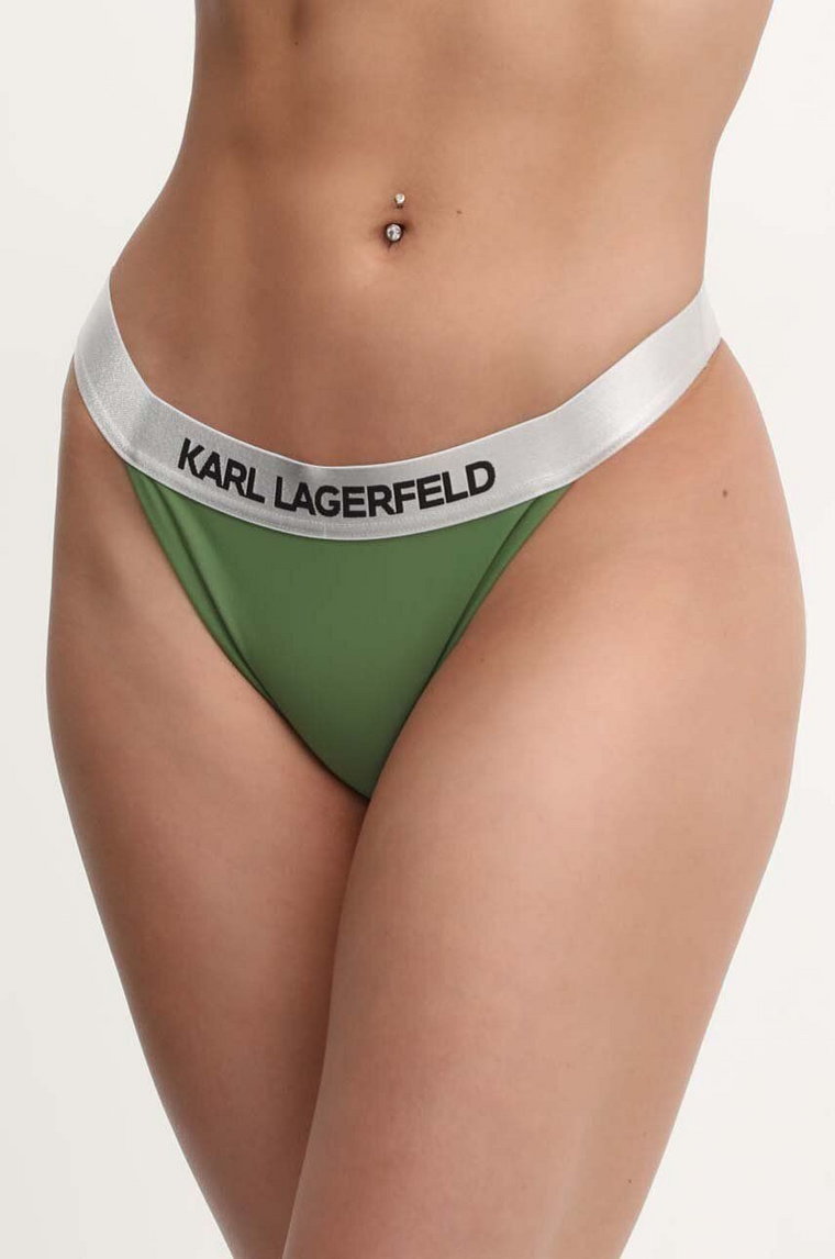 Karl Lagerfeld figi kąpielowe kolor zielony