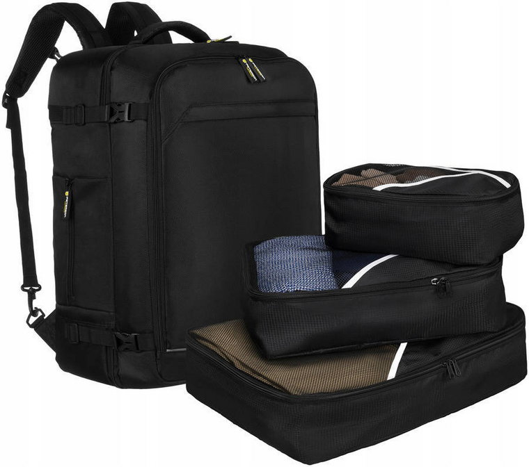 Podróżny, wodoodporny pojemny plecak-torba z poliestru  Peterson