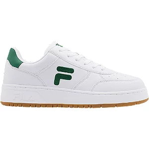 Biało-zielone sneakersy męskie fila - Męskie - Kolor: Białe - Rozmiar: 46