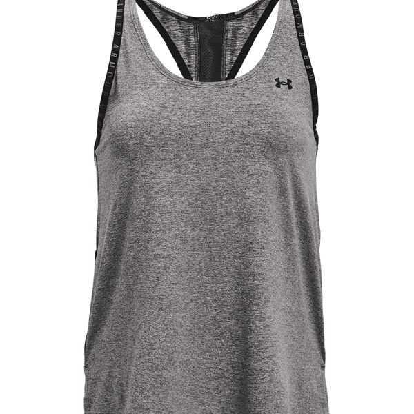 Bezrękawnik, top damski Knockout Mesh Back Under Armour