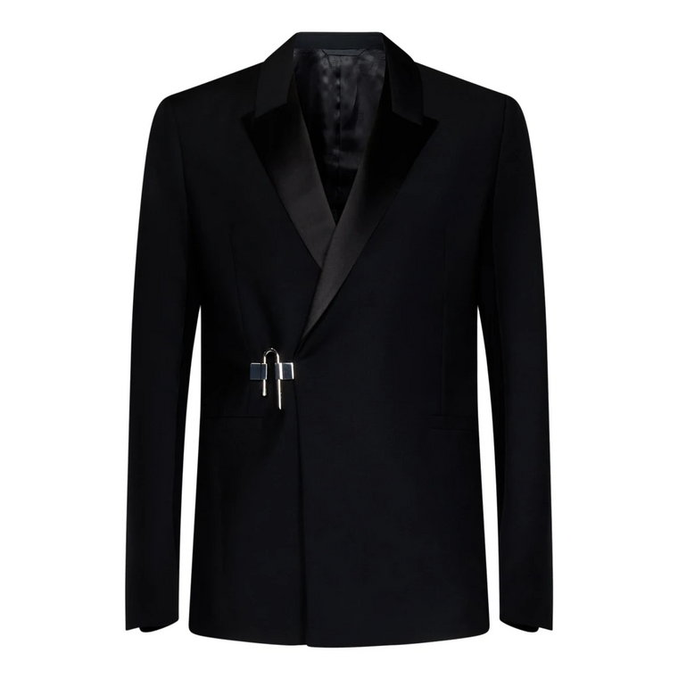 Czarna kurtka Aw23 na zewnątrz Givenchy