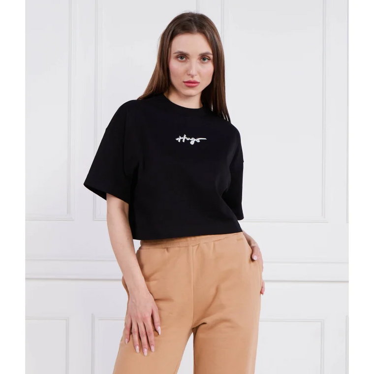 HUGO T-shirt Cropped Tee_3 | Cropped Fit