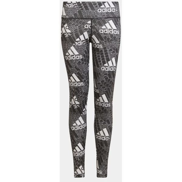 Legginsy juniorskie Aeroready Designed to Move Brand Love Long Tights Adidas