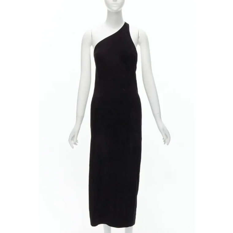 Pre-owned Suede dresses Gucci Vintage