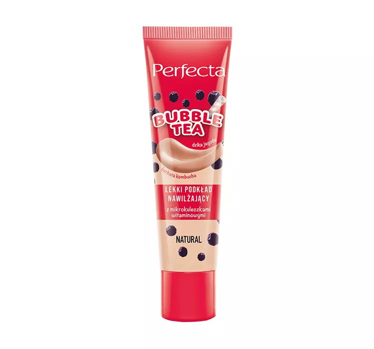 PERFECTA BUBBLE TEA LEKKI PODKŁAD NAWILŻAJĄCY NATURAL 30ML