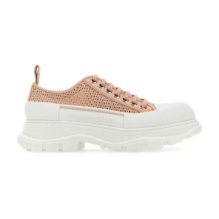 Urocze Pastelowe Raffia Sneakers Alexander McQueen