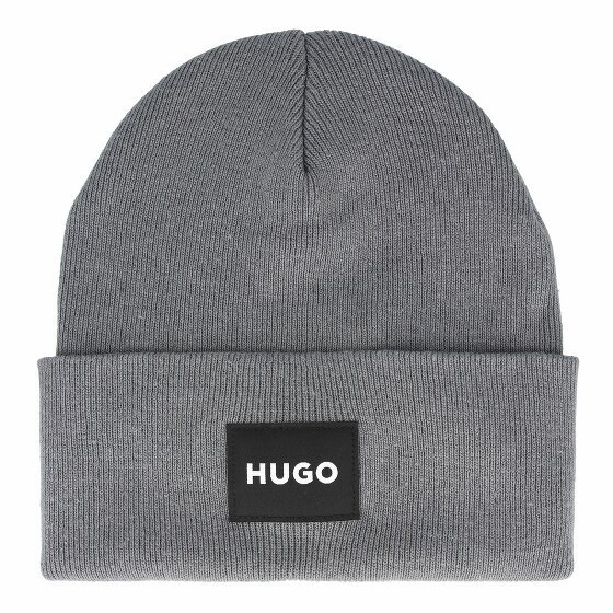 Hugo Xevon Czapka z dzianiny medium grey