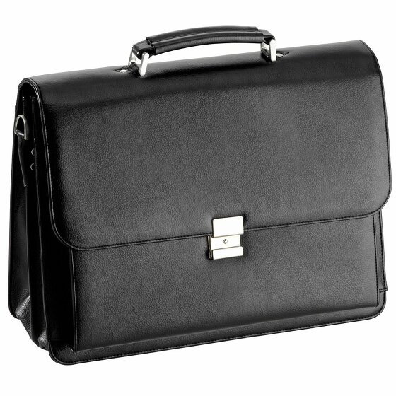 d&n Basic Briefcase V 40 cm schwarz