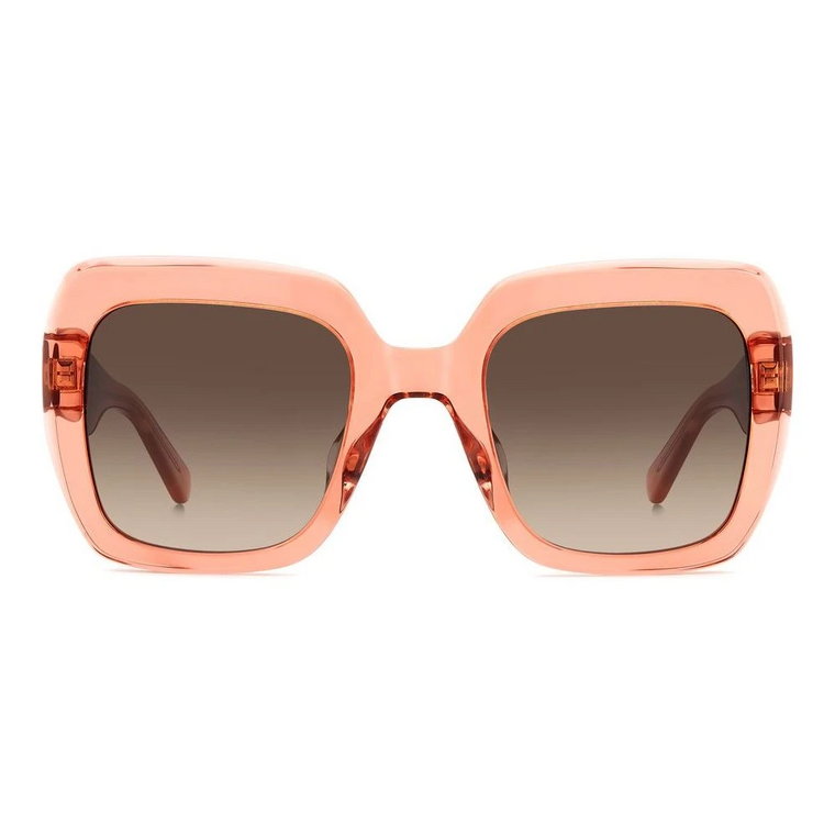 Peach/Dark Brown Shaded Sunglasses Kate Spade