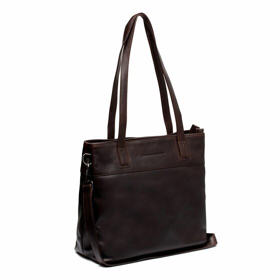 The Chesterfield Brand Nola Shopper Bag Skórzany 30 cm brown