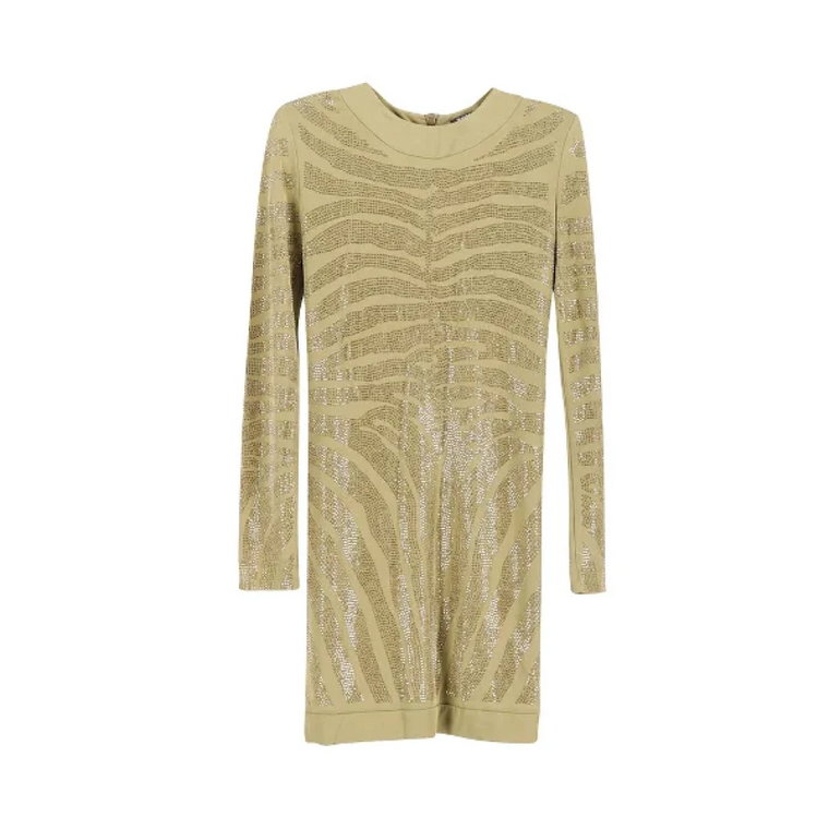 Pre-owned Polyester dresses Balmain Pre-owned