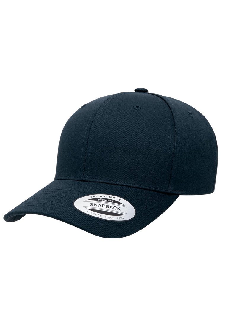 Czapka Z Daszkiem  Snapback Niebieska Flexfit 6389 Retro