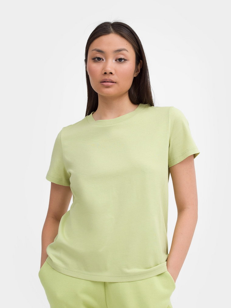 T-shirt z bawełny organicznej damski