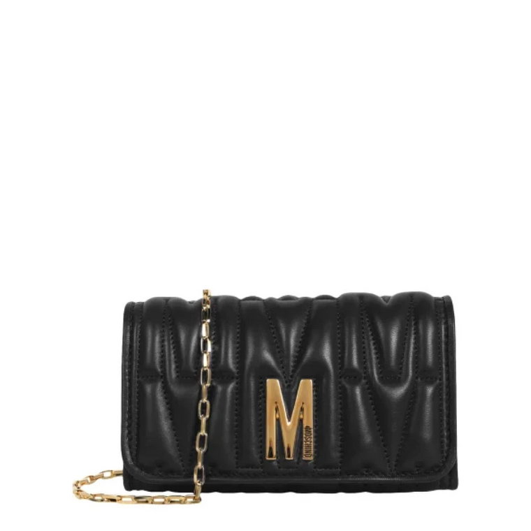 Pre-owned Leather shoulder-bags Moschino Pre-Owned