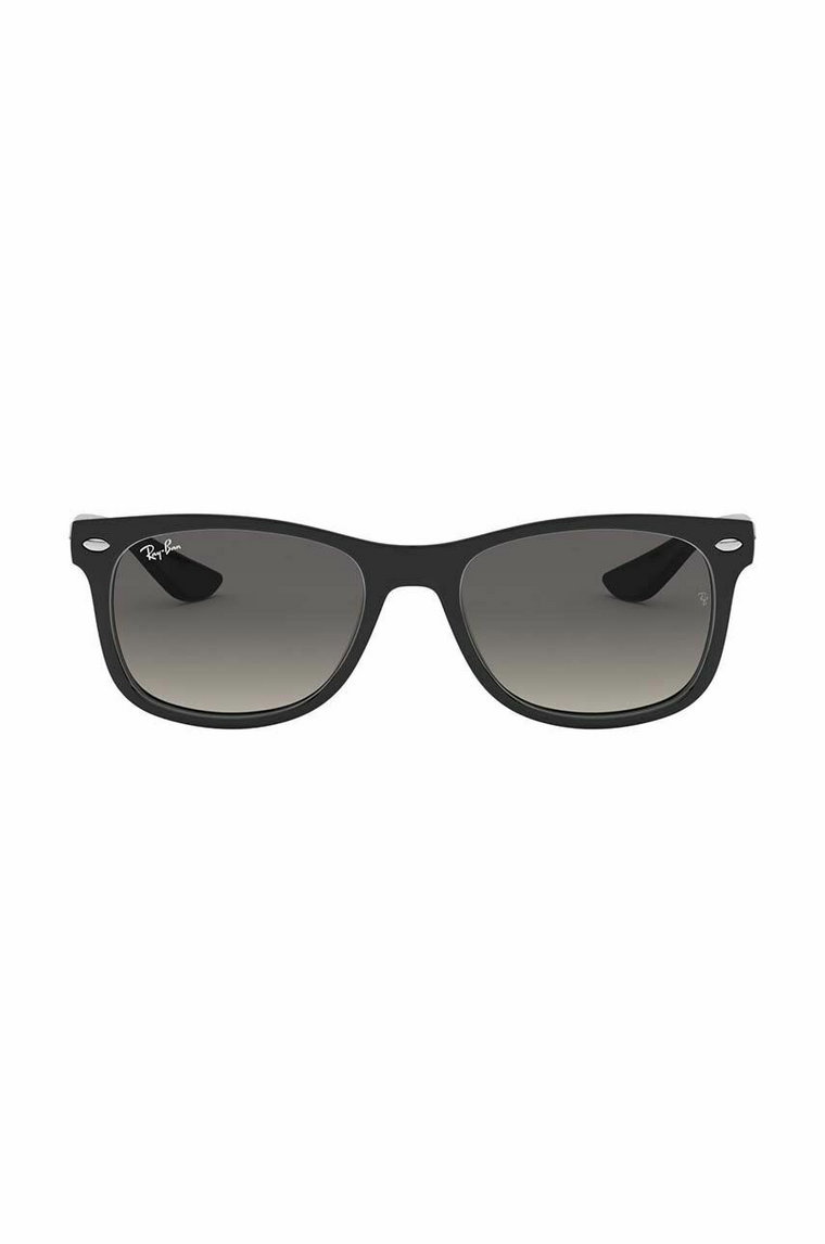 Ray-Ban okulary przeciwsłoneczne dziecięce JUNIOR NEW WAYFARER kolor czarny 0RJ9052S