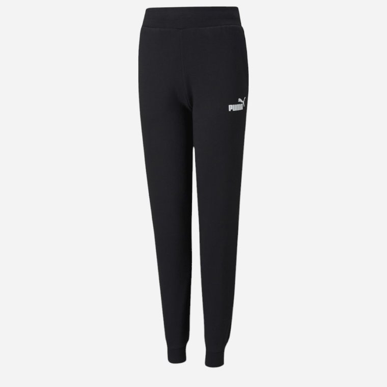 Młodzieżowe spodnie dresowe ocieplane polarowe dla dziewczynki Puma Ess Sweatpants Fl Cl G 58703801 164 cm Czarne (4063697161283). Spodnie dresowe dziewczęce