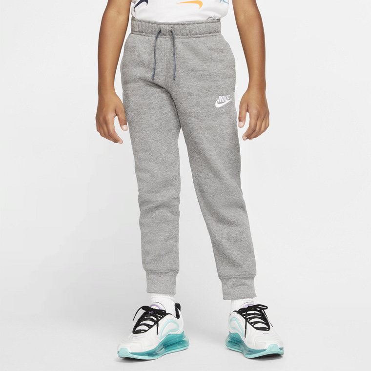 Spodnie dla małych dzieci Nike Sportswear Club Fleece - Szary