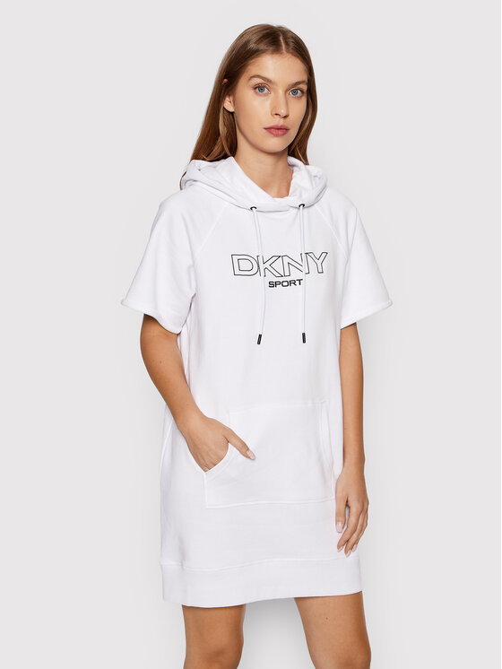 Sukienka dzianinowa DKNY Sport