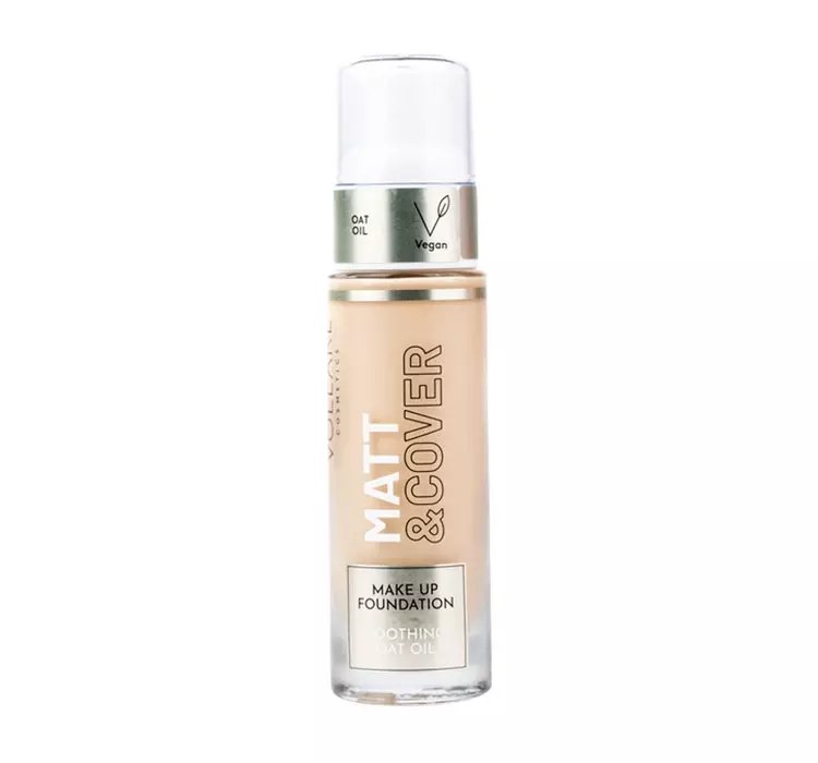 VERONA VOLLARE MATT & COVER PODKŁAD DO TWARZY 02 LIGHT LATTE 30ML