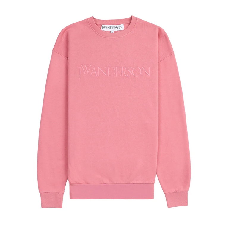 Różowy Sweter dla Mężczyzn - Stylowy i Wygodny JW Anderson