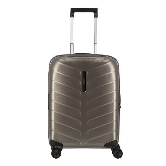 Samsonite Attrix 4 kółka Walizka kabinowy 55 cm z plisą rozprężną dune