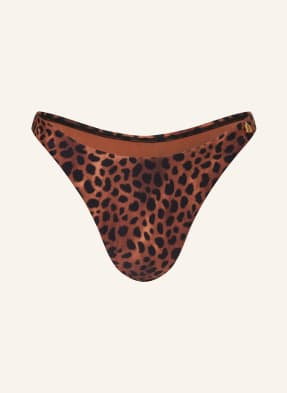 Beachlife Dół Od Bikini Z Wysokim Stanem Leopard Lover braun