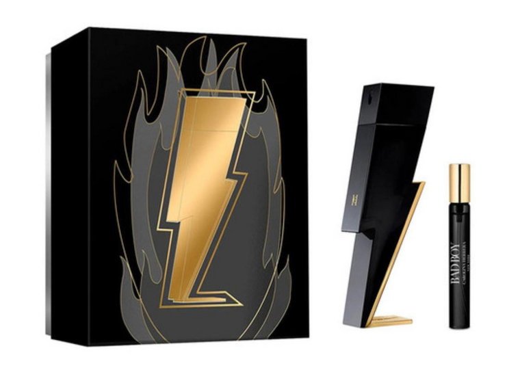 Zestaw męski Carolina Herrera Bad Boy Woda toaletowa 100 ml + Miniaturka 10 ml (8411061064665). Perfumy męskie